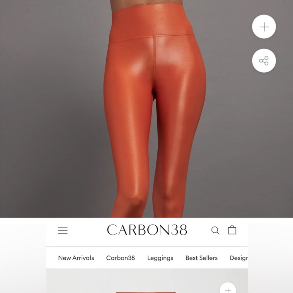 Carbon 38 orange legging